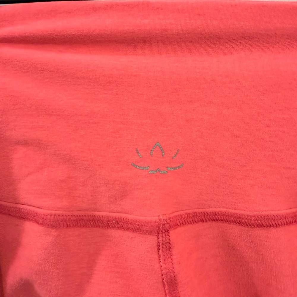 Beyond Yoga High Waisted Leggings – Coral Pink | XXS - Picture 4 of 5